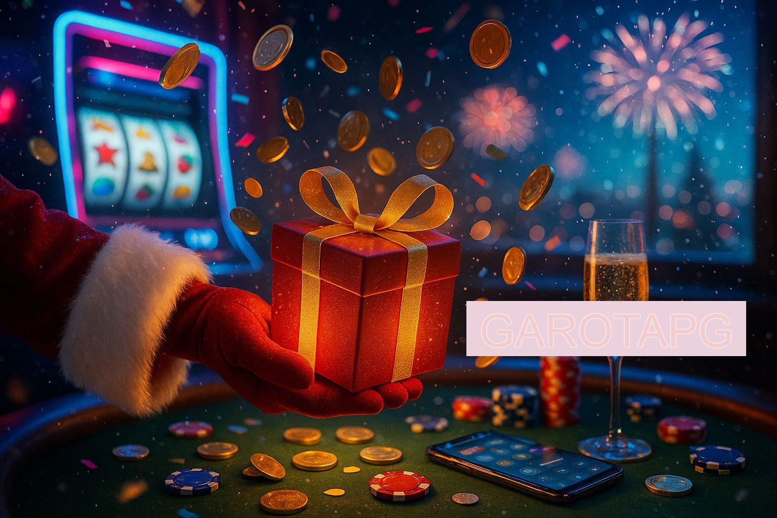 Promoções de Ano Novo no GAROTAPG